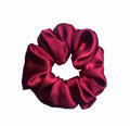 Ruby Satin Scrunchy